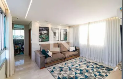 Cobertura para aluguel - cabral, 3 quartos,  198 m² - contagem