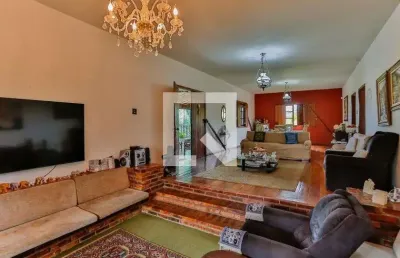 Casa / sobrado em condomínio para aluguel - vila aparecida, 4 quartos,  555 m² - nova lima