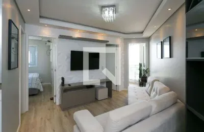 Apartamento para aluguel - parque monte alegre, 2 quartos,  51 m² - taboão da serra
