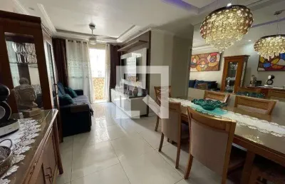 Apartamento para aluguel - bar dos cavaleiros, 3 quartos,  65 m² - duque de caxias