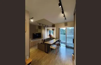 Apartamento para aluguel - campanário, 1 quarto,  47 m² - diadema