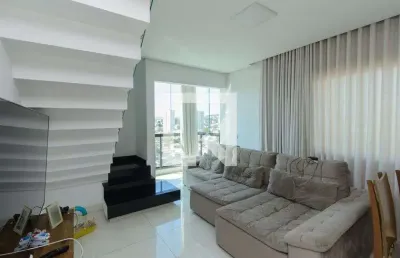 Cobertura para aluguel - novo riacho, 3 quartos,  167 m² - contagem
