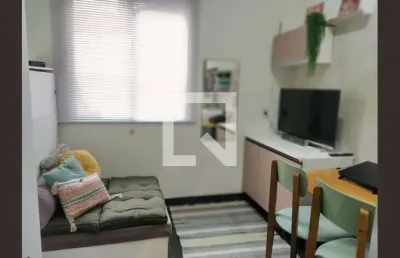 Kitnet / stúdio para aluguel - barcelona, 1 quarto,  22 m² - são caetano do sul