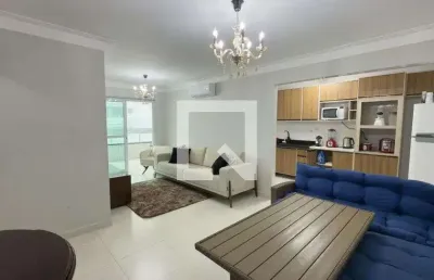 Apartamento para aluguel - vila caiçara, 2 quartos,  90 m² - praia grande