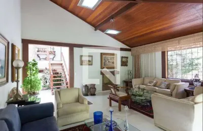 Casa / sobrado em condomínio para aluguel - ville de montagne, 5 quartos,  600 m² - nova lima