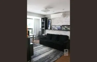 Apartamento para aluguel - itararé, 1 quarto,  42 m² - são vicente