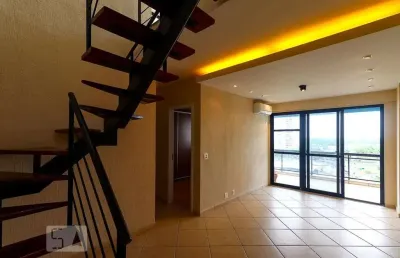 Cobertura para aluguel - recreio, 3 quartos,  168 m² - rio de janeiro