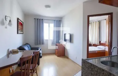 Kitnet / stúdio para aluguel - vila da serra, 1 quarto,  35 m² - nova lima