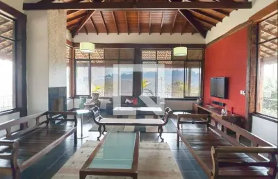 Casa / sobrado em condomínio para aluguel - vale dos pinhais, 3 quartos,  585 m² - nova lima