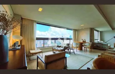 Apartamento para aluguel - vila da serra, 4 quartos,  203 m² - nova lima