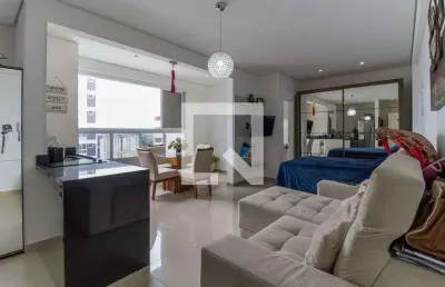 Kitnet / stúdio para aluguel - nova mogilar, 1 quarto,  43 m² - mogi das cruzes