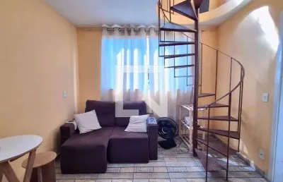 Cobertura para aluguel - jardim primavera, 2 quartos,  76 m² - duque de caxias