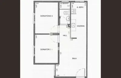 Apartamento para aluguel - conjunto do bosque, 2 quartos,  42 m² - mogi das cruzes