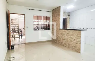 Casa para aluguel - vila independência, 2 quartos,  80 m² - mauá