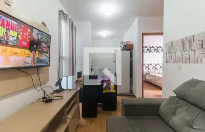 Apartamento para aluguel - vila ararat, 2 quartos,  45 m² - poá