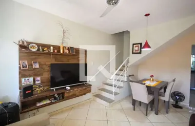 Casa para aluguel - grajaú, 2 quartos,  70 m² - nova iguaçu