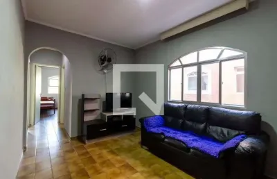 Apartamento para aluguel - aviação, 2 quartos,  66 m² - praia grande