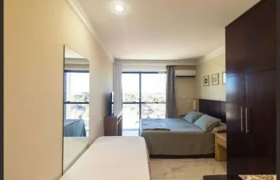 Kitnet / stúdio para aluguel - centro, 1 quarto,  27 m² - pinhais