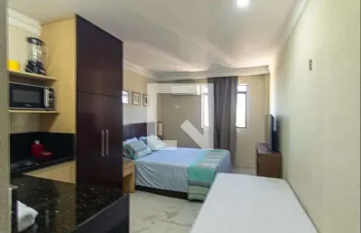Kitnet / stúdio para aluguel - centro, 1 quarto,  27 m² - pinhais