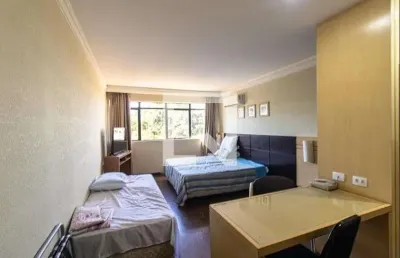 Kitnet / stúdio para aluguel - centro, 1 quarto,  32 m² - pinhais
