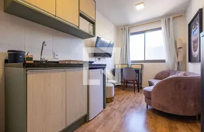 Apartamento para aluguel - pinheiros, 1 quarto,  24 m² - são paulo