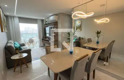 Apartamento para aluguel - cidade ocian, 2 quartos,  84 m² - praia grande