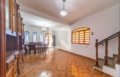 Casa para aluguel - jardim santo alberto, 3 quartos,  180 m² - santo andré