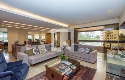 Apartamento para aluguel - vila da serra, 4 quartos,  485 m² - nova lima