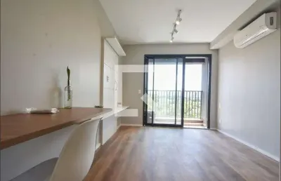 Kitnet / stúdio para aluguel - brooklin, 1 quarto,  24 m² - são paulo