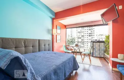 Kitnet / stúdio para aluguel - pinheiros, 1 quarto,  28 m² - são paulo