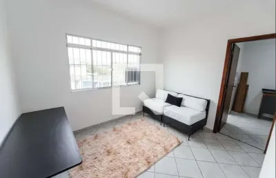 Casa para aluguel - centro, 1 quarto,  45 m² - taubaté
