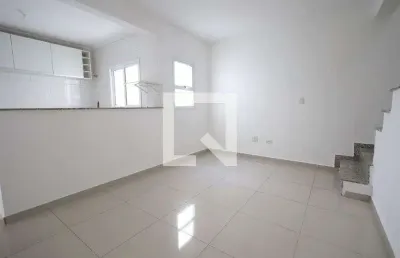 Cobertura para aluguel - vila américa, 2 quartos,  124 m² - santo andré