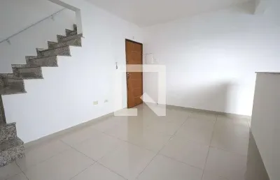 Cobertura para aluguel - vila américa, 2 quartos,  124 m² - santo andré