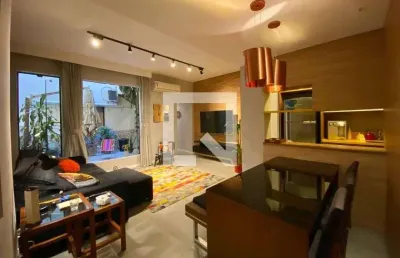 Apartamento para aluguel - laranjeiras, 2 quartos,  90 m² - rio de janeiro