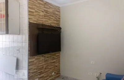 Apartamento para aluguel - vila tupi, 1 quarto,  40 m² - praia grande
