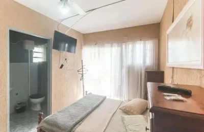 Kitnet / stúdio para aluguel - socorro, 1 quarto,  21 m² - mogi das cruzes