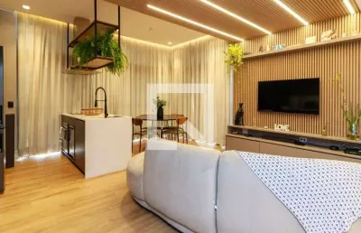 Cobertura para aluguel - brooklin, 1 quarto,  59 m² - são paulo