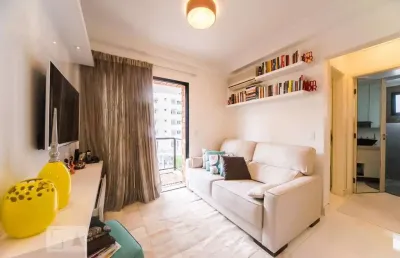 Apartamento para aluguel - moema, 1 quarto,  50 m² - são paulo