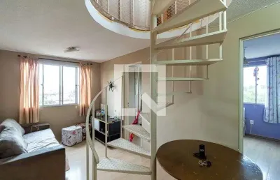 Cobertura para aluguel - parque dourado, 2 quartos,  80 m² - ferraz de vasconcelos