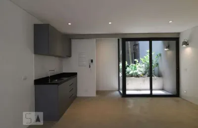 Kitnet / stúdio para aluguel - brooklin, 1 quarto,  50 m² - são paulo