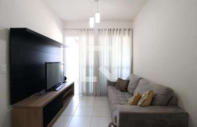 Apartamento para aluguel - centro, 2 quartos,  74 m² - uberlândia