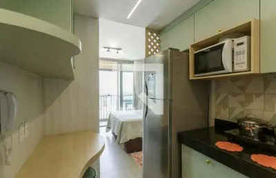 Kitnet / stúdio para aluguel - moema, 1 quarto,  28 m² - são paulo