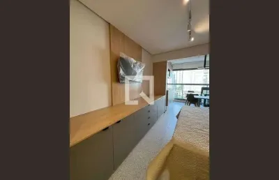 Apartamento para aluguel - brooklin, 1 quarto,  32 m² - são paulo