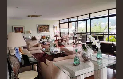 Apartamento para aluguel - lagoa, 4 quartos,  285 m² - rio de janeiro