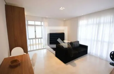 Apartamento para aluguel - canto do forte, 1 quarto,  46 m² - praia grande