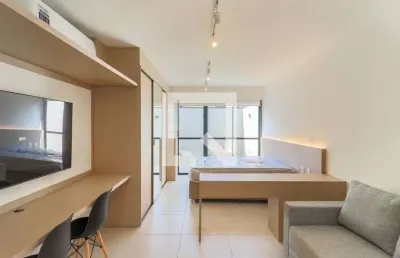 Kitnet / stúdio para aluguel - campo belo, 1 quarto,  40 m² - são paulo
