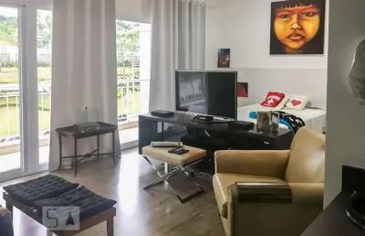 Kitnet / stúdio para aluguel - alphaville, 1 quarto,  50 m² - santana de parnaíba