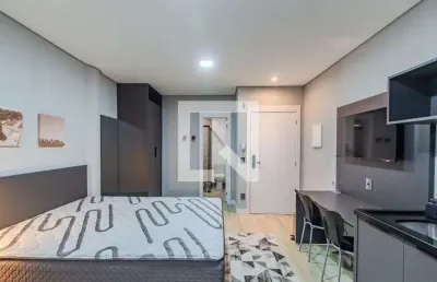Apartamento para aluguel - centro histórico, 1 quarto,  27 m² - porto alegre