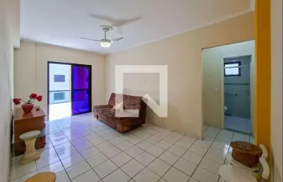 Apartamento para aluguel - vila assunção, 1 quarto,  43 m² - praia grande