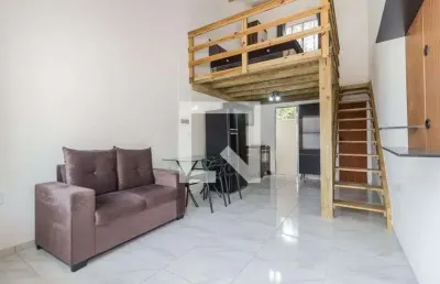 Kitnet / stúdio para aluguel - forquilinhas, 1 quarto,  31 m² - são josé